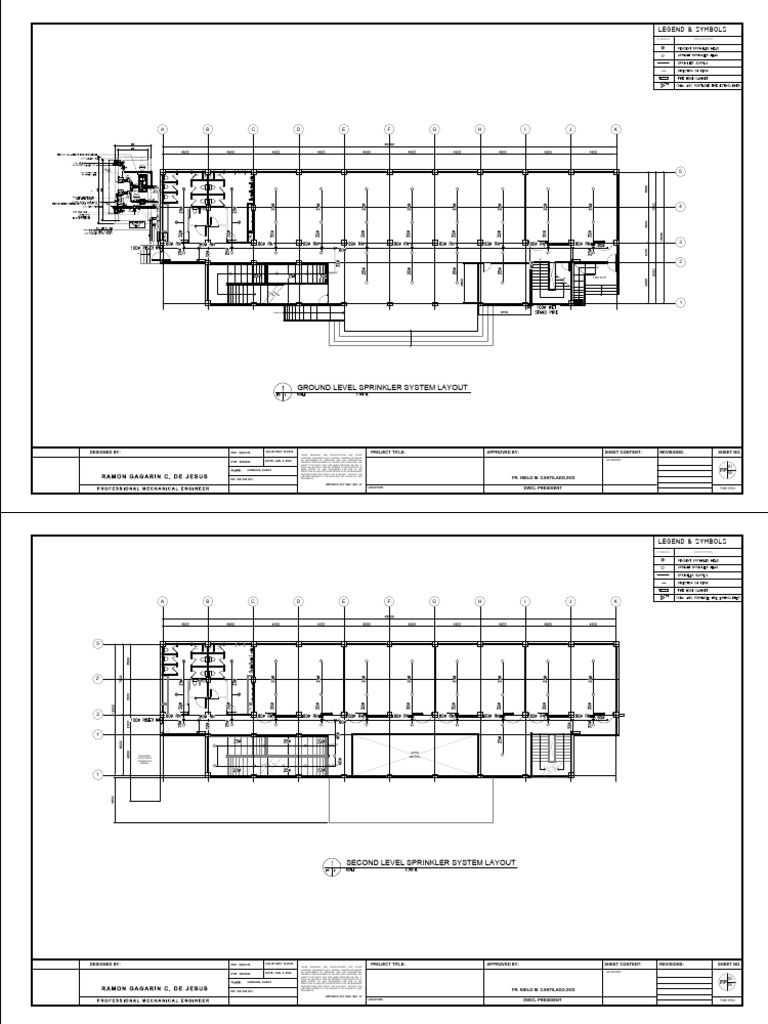Fire Protection Plan for School Building | PDF | Mechanical Engineering