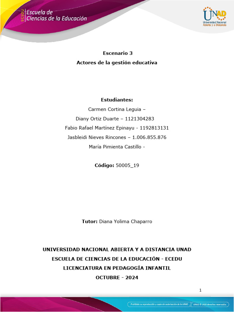 Anexo 3 - Actores de La Gestion Educativa | PDF | Evaluación | Enseñando