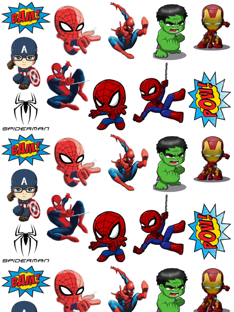 Stickers Spiderman | PDF