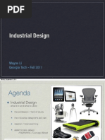 Industrial Design: Wayne Li Georgia Tech - Fall 2011