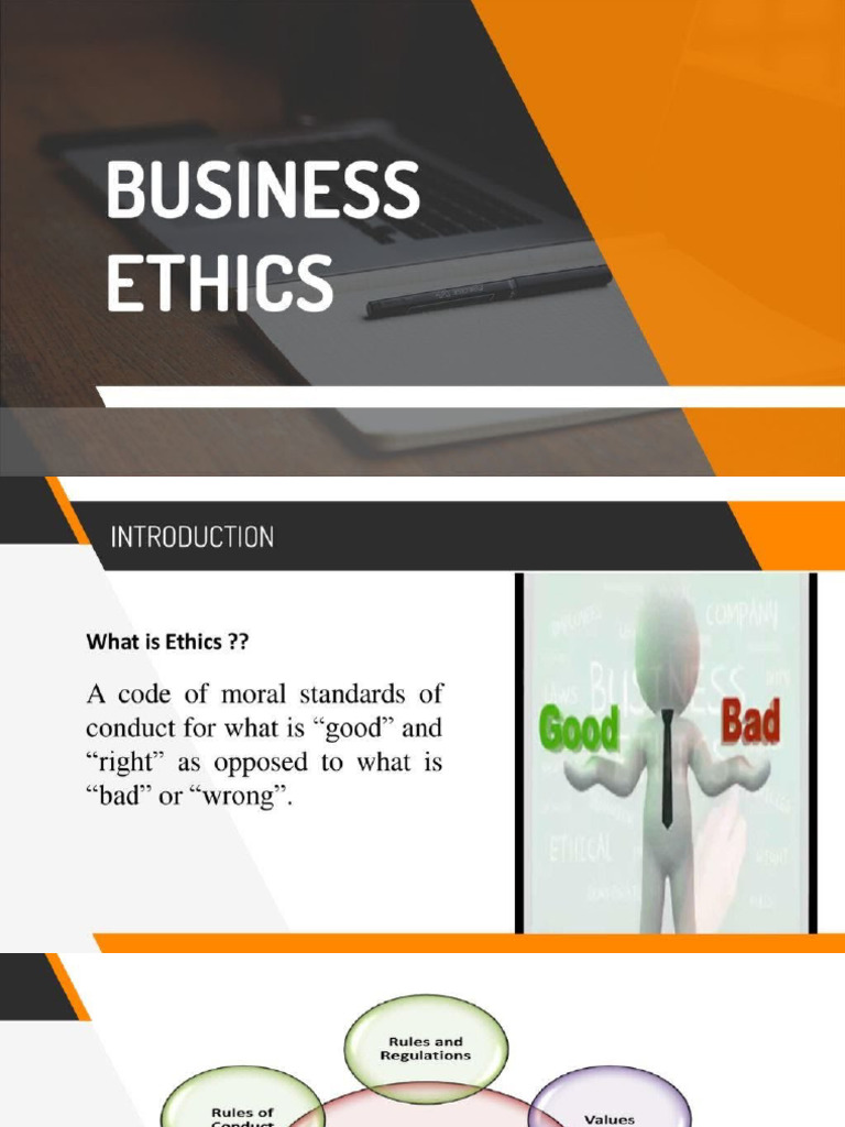 Business Ethic S Presentation | PDF