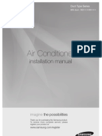 Samsung Air Conditionner Installation Manuel