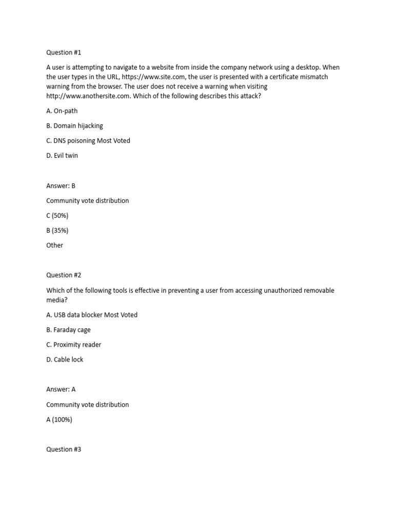 Question CEH Part 1 | PDF | Security | Computer Security