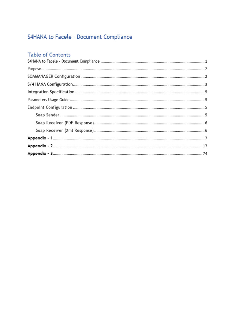 S4HANA Document Compliance for Chile | PDF | Soap | Interface (Computing)