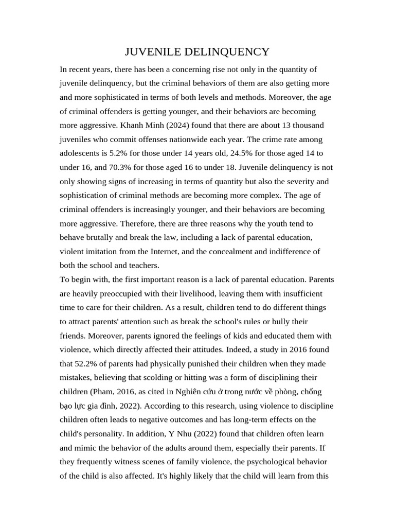 Peer Reviewssk | PDF | Juvenile Delinquency | Violence