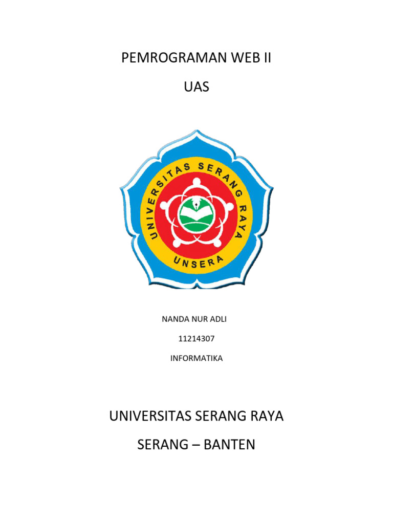 Web Programming II UAS Project | PDF | Software | Sql