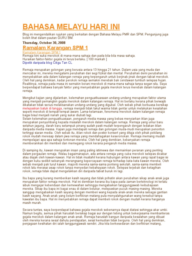Bahasa Melayu Hari Ini Pdf