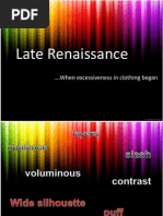 1500 1600 Late Renaissance