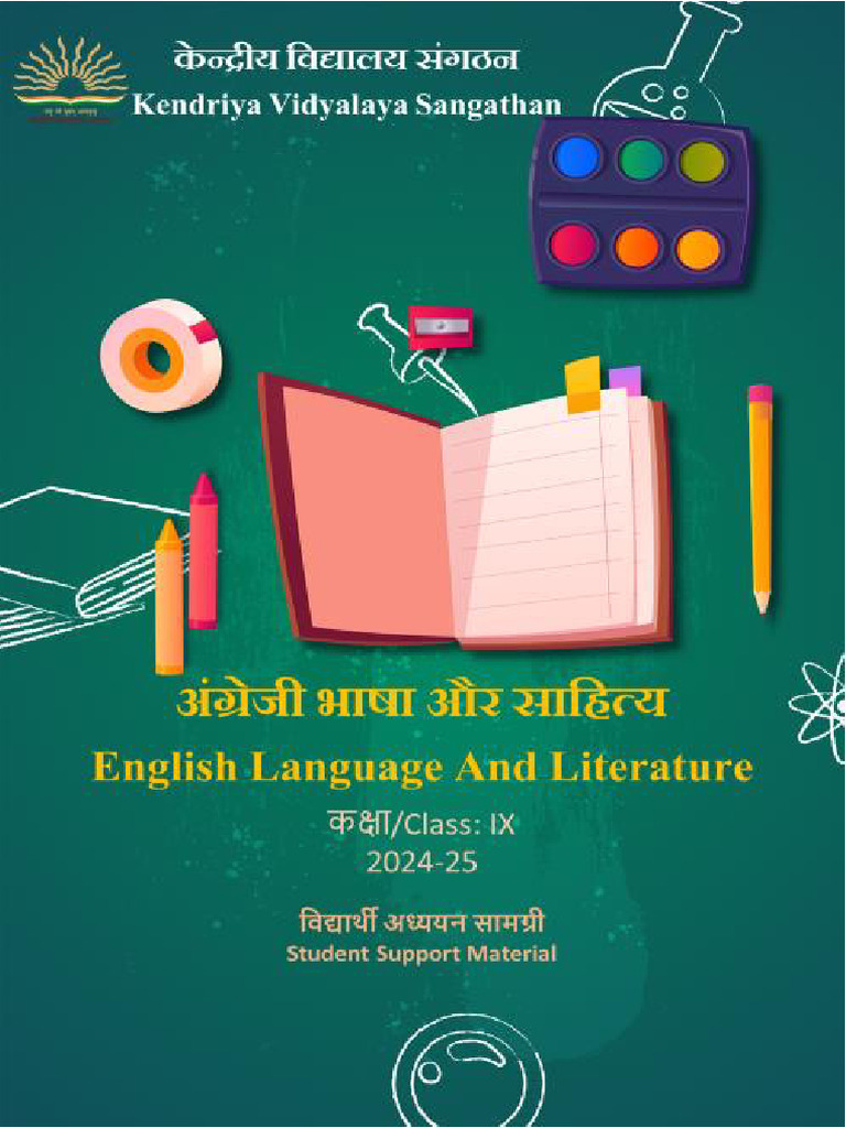 Class 9 English Support Material 2024-25 | PDF | Educational Assessment ...
