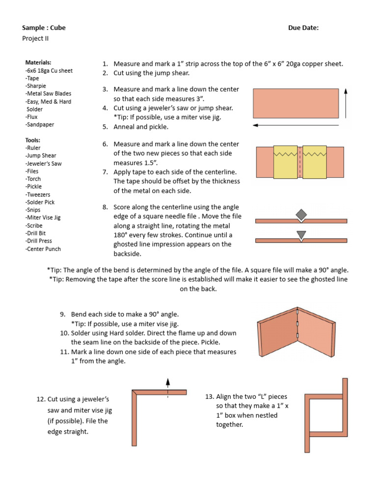 Sample - Cube | PDF | Solder | Industrial Processes
