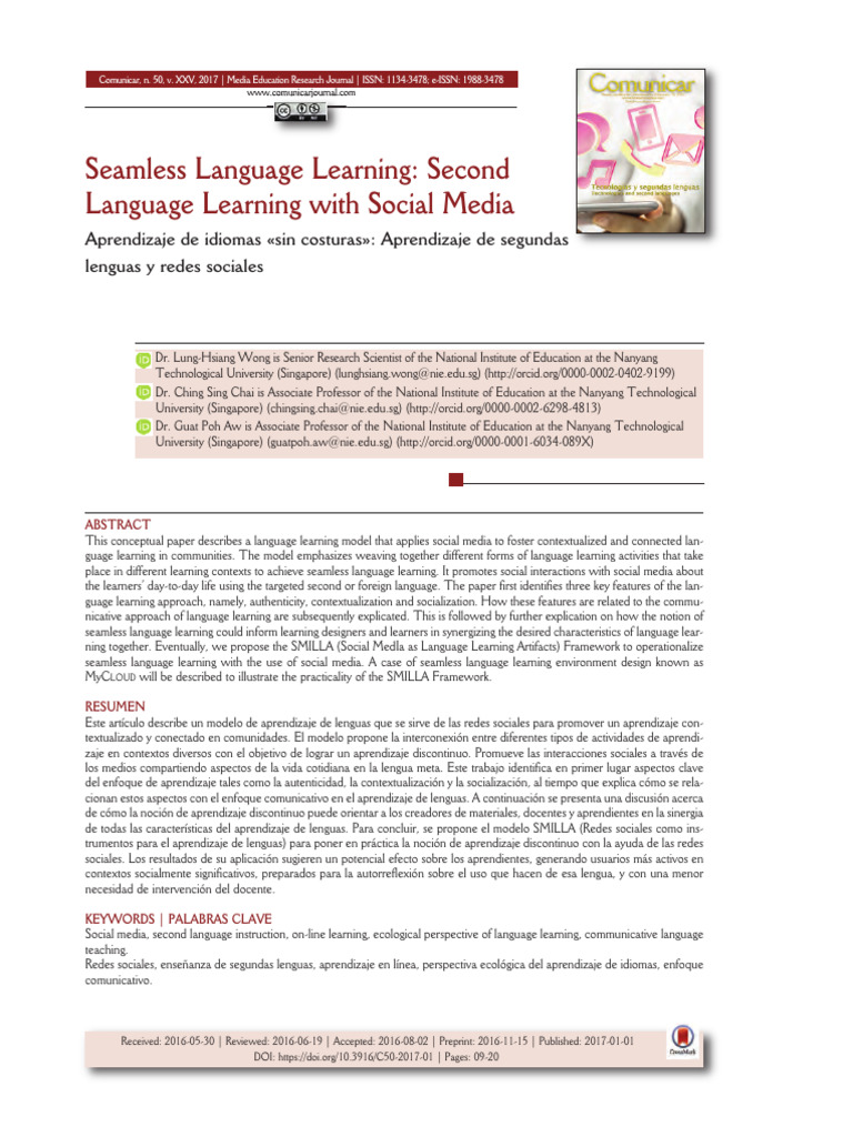 Seamless Language Learning Se | PDF | Learning | Second Language