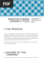 Ceramic Tile Manufacturing Process Guide | PDF | Tile | Mill (Grinding)