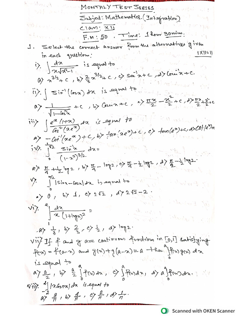Integration Test | PDF