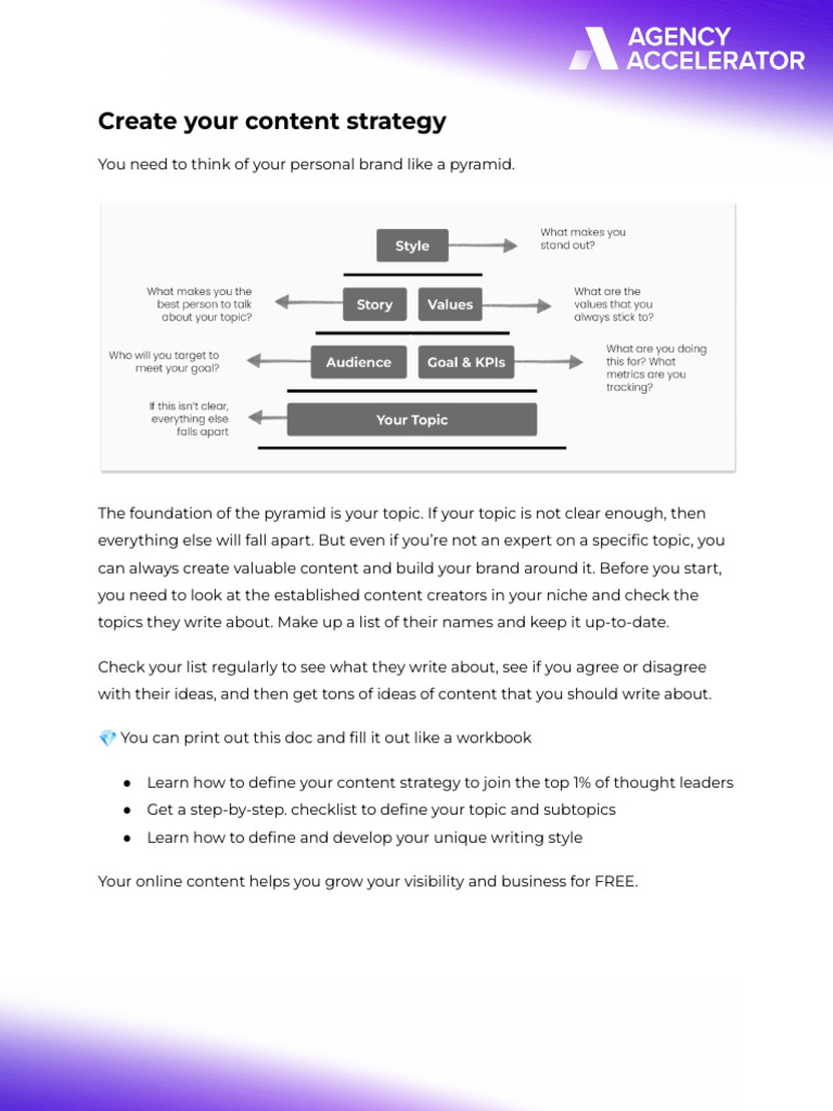 Build Your Personal Brand Strategy | PDF | Performance Indicator | Love