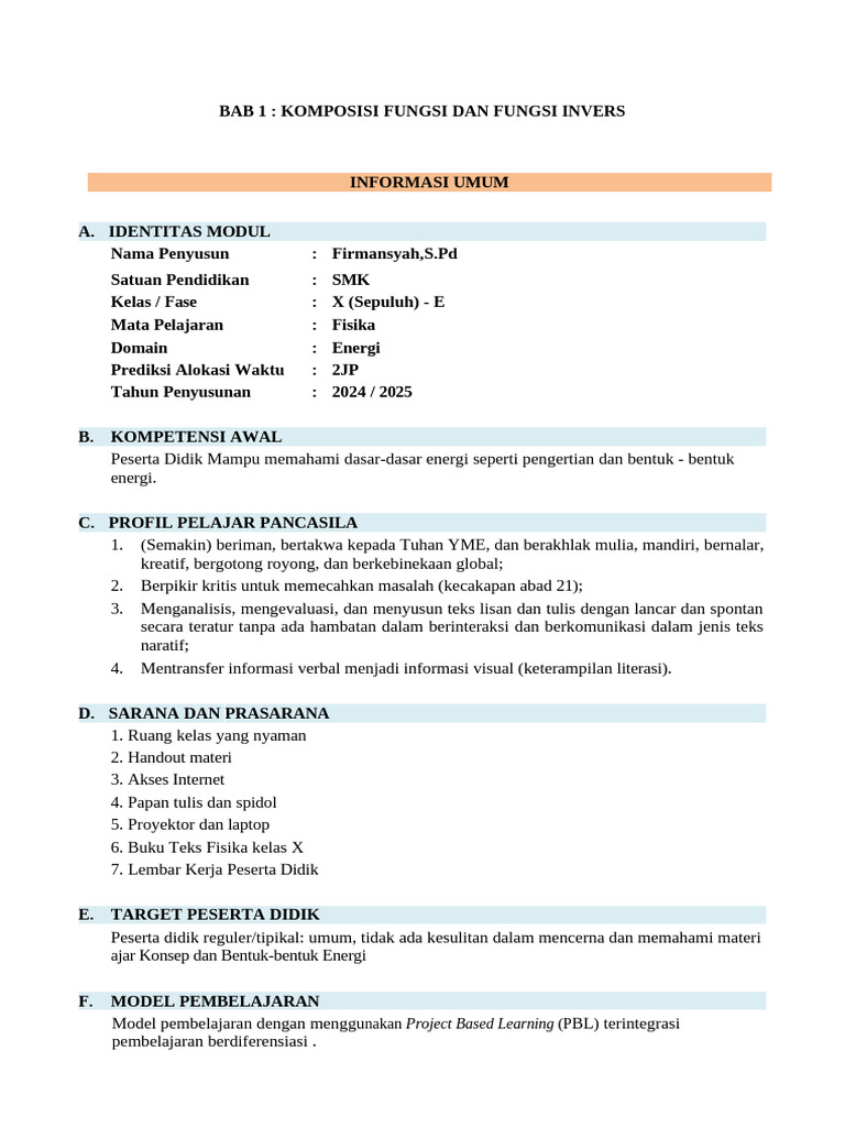 Modul Ppg1 Pdf Seni Pengembangan Diri