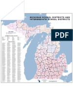 Michigan School Districts Map