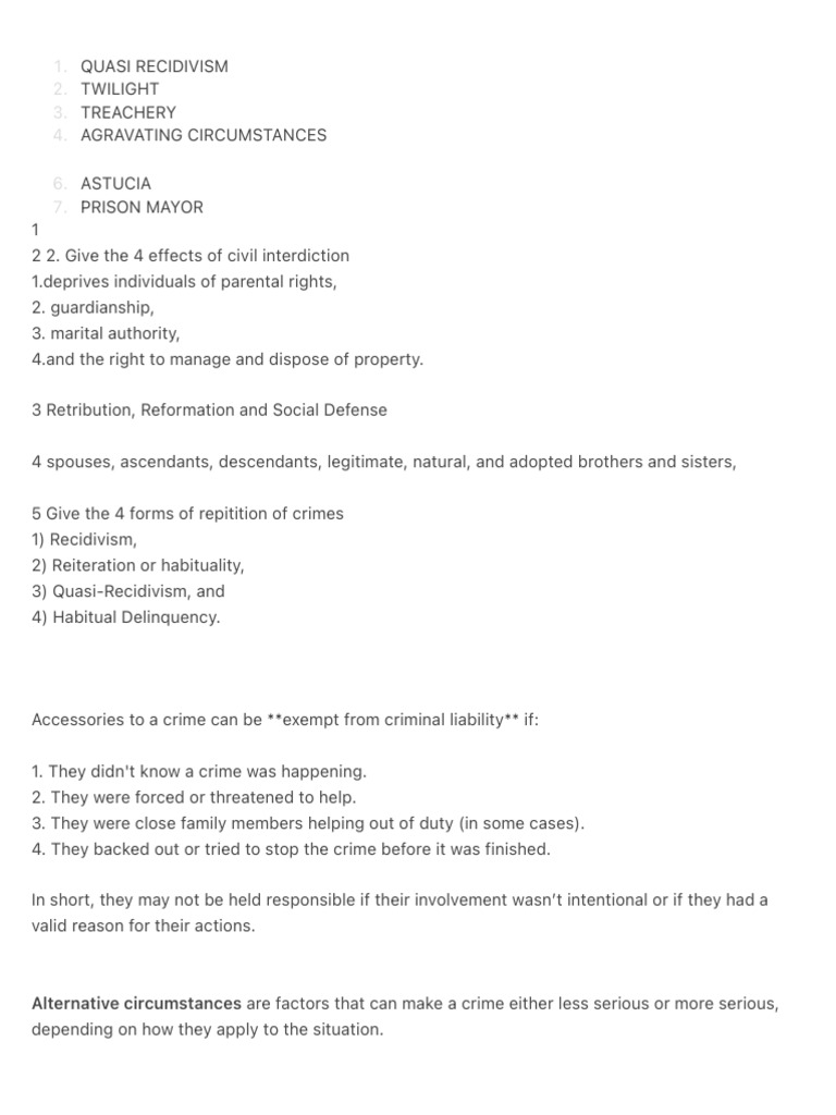 Quasi Recidivism | PDF | Wellness
