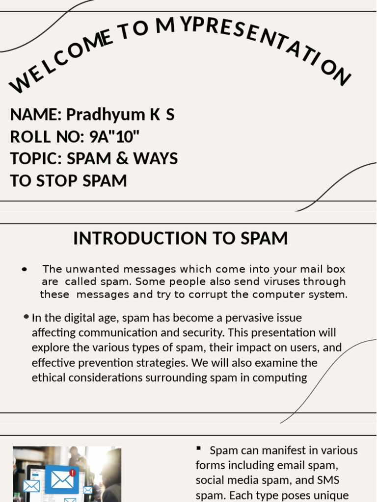 Spam Prevention Strategies Guide | PDF