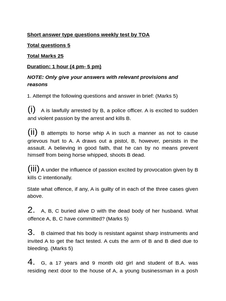 short-answer-type-questions-weekly-test-by-toa-pdf
