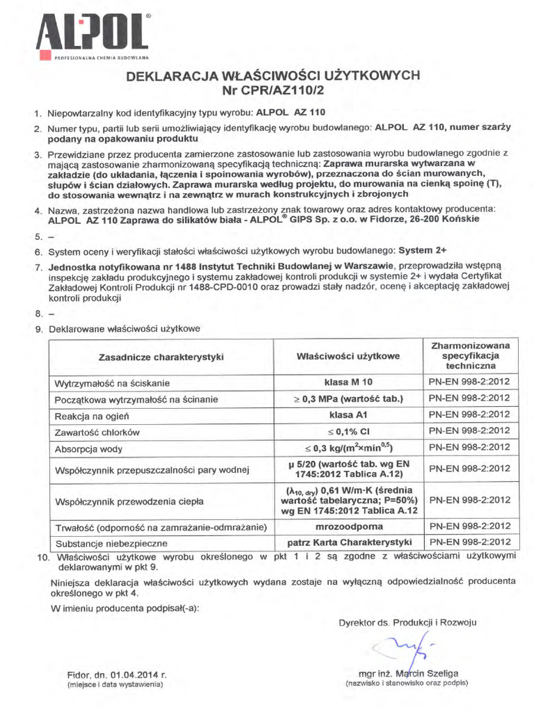 Az110 Dwu Ver2 | PDF