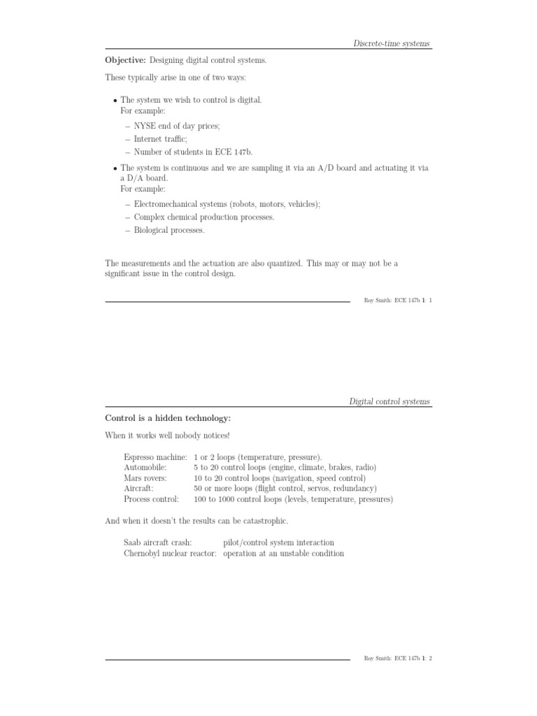 Lecture1 Small | PDF | Electronic Engineering | Analog To Digital Converter