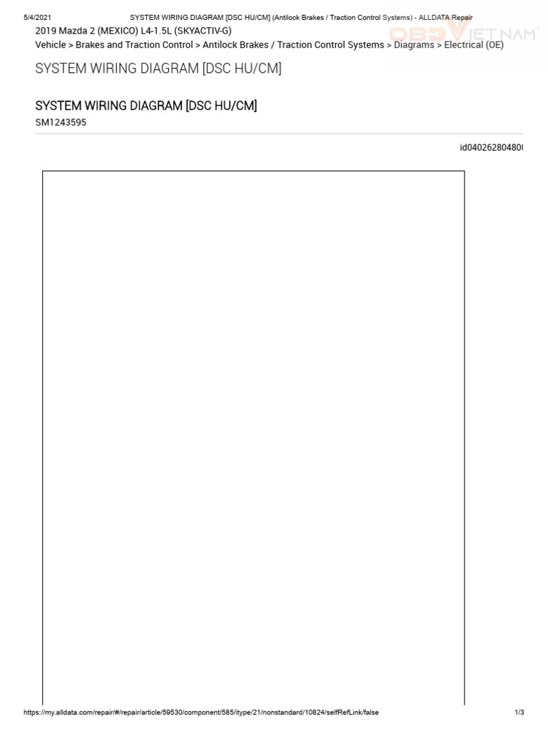 System Wiring Diagram (DSC Hu-Cm) | PDF
