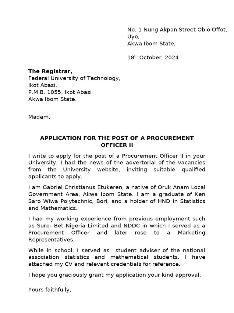 application-for-the-post-of-a-procurement-officer-ii-pdf
