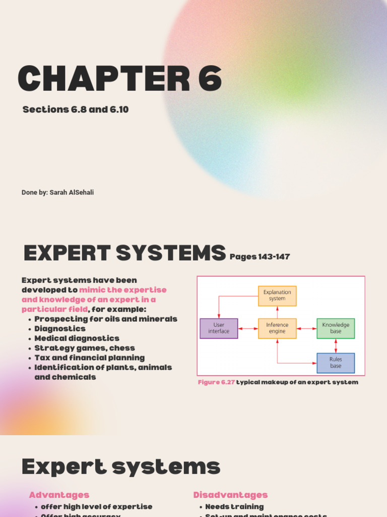 Overview of Expert Systems | PDF | Inference | Expert