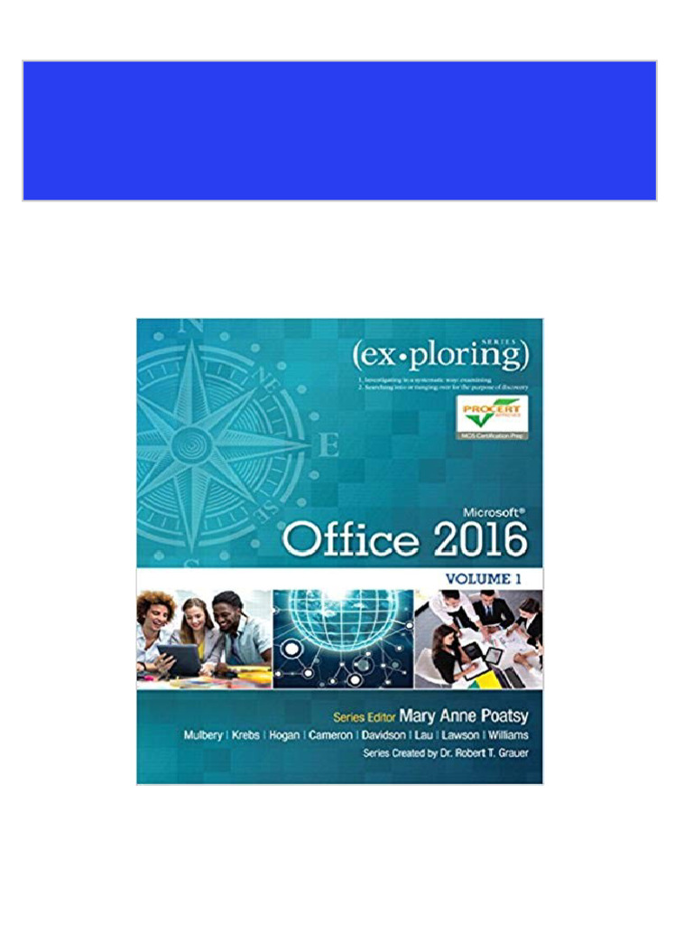 Immediate download (eBook PDF) Exploring Microsoft Office 2016 Volume 1