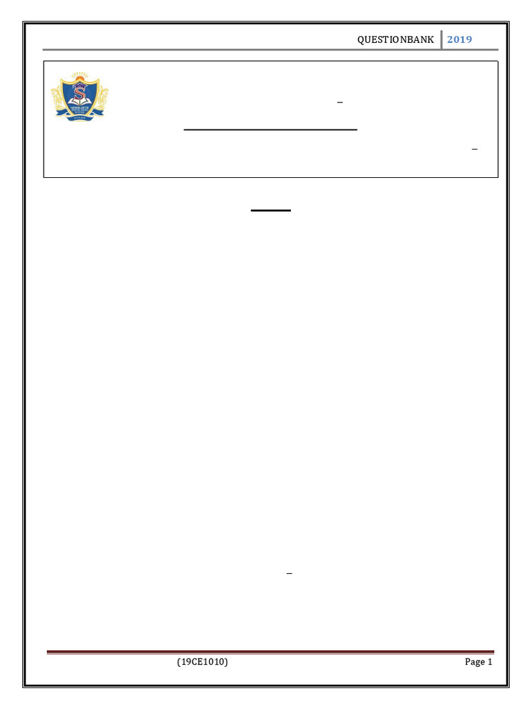 19ce1010 Theory Of Structural Stability Pdf Buckling Beam Structure