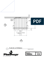 Plan Pergola