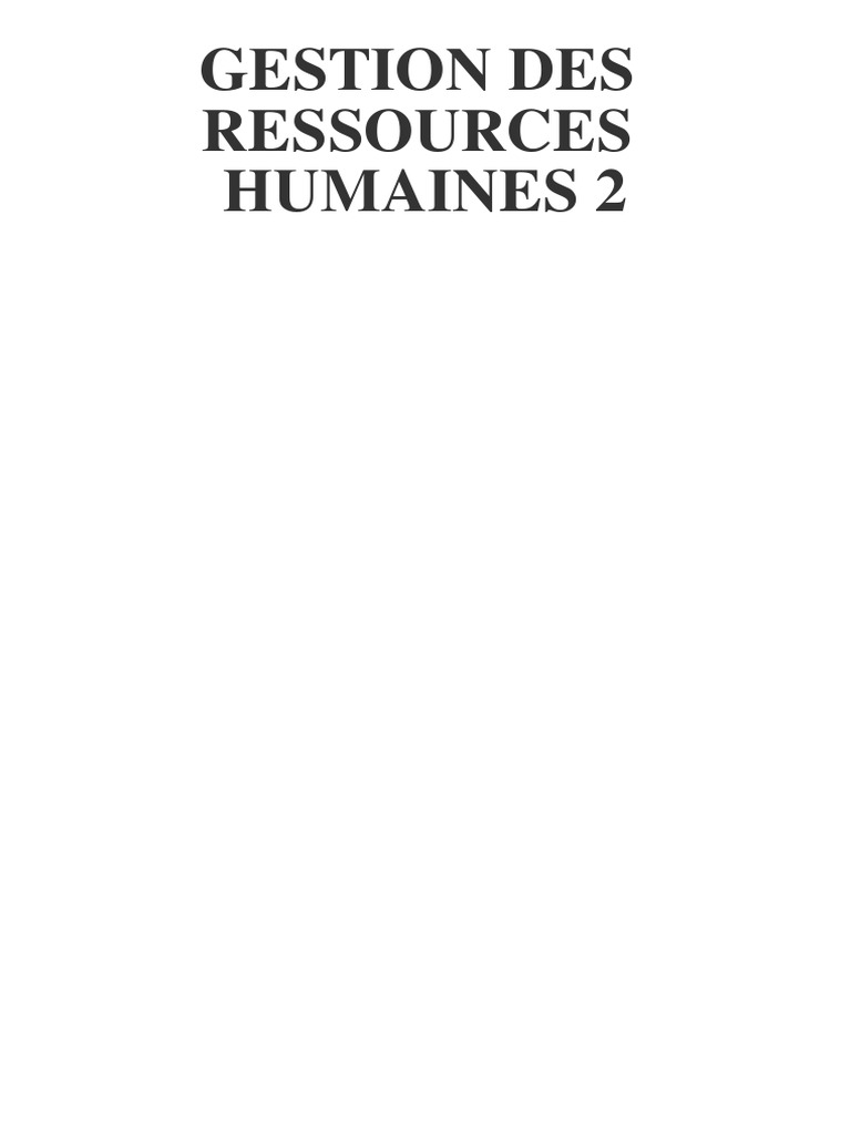 Communication en Gestion des RH | PDF | la communication | Convention ...