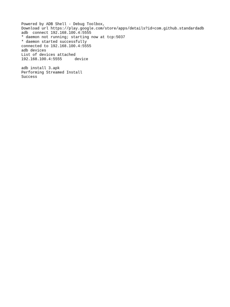 ADB Shell Debug Toolbox Guide | PDF