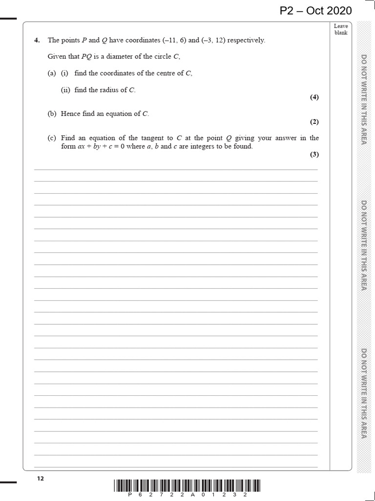 Circle Questions Pdf Circle Analytic Geometry