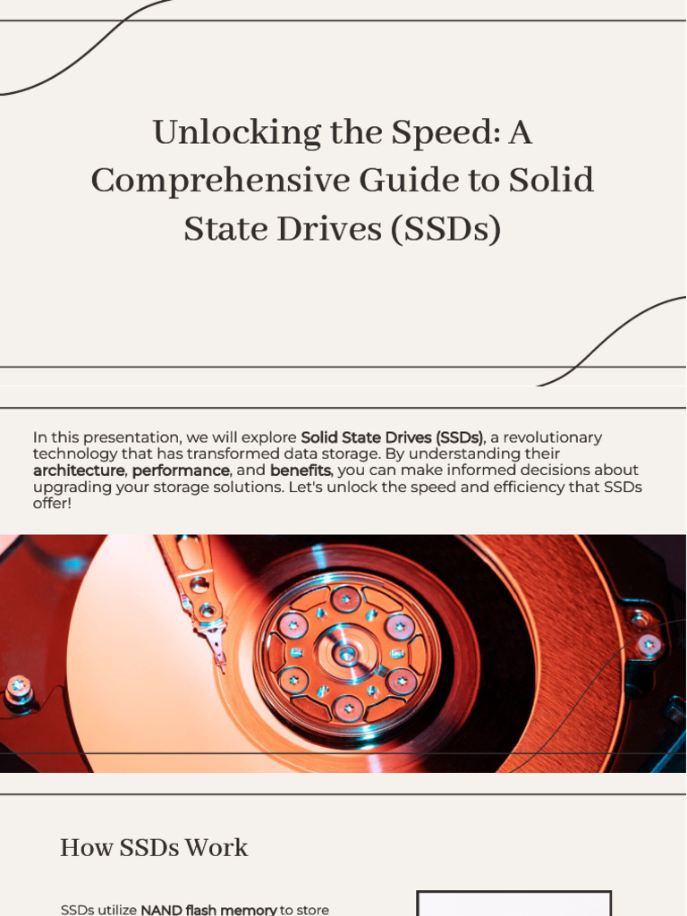 Guide to Solid State Drives (SSDs) | PDF