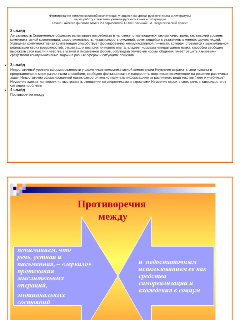 Дидактический проект урока1 | PDF