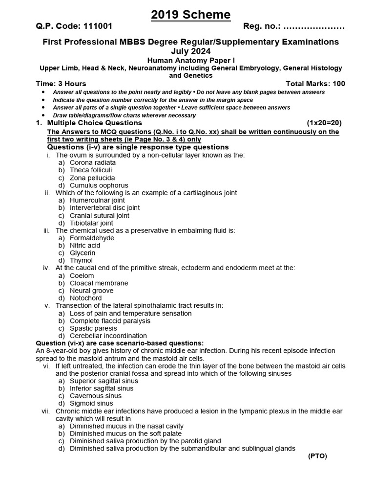 111001 | PDF | Human Anatomy | Anatomy