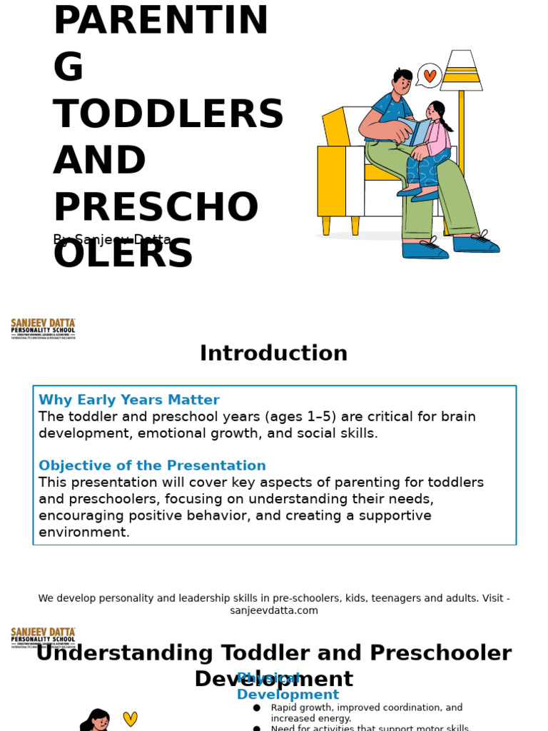 Parenting Toddlers and Preschoolers | PDF | Parenting | Adolescence