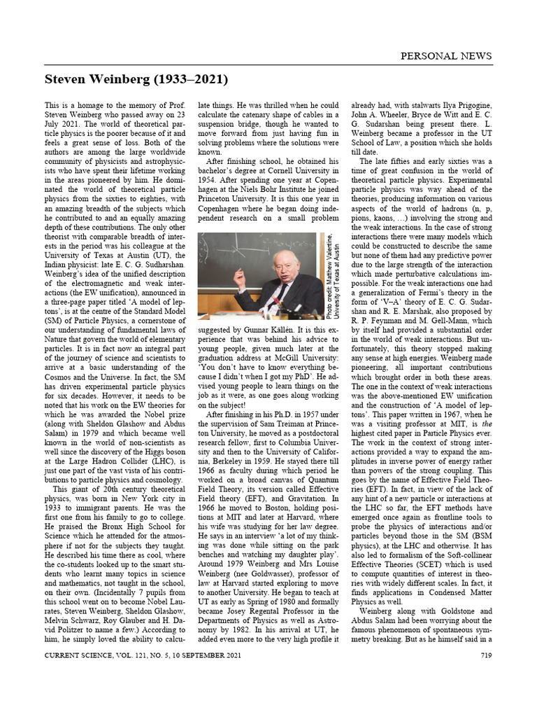 Steven Weinberg visual data 3