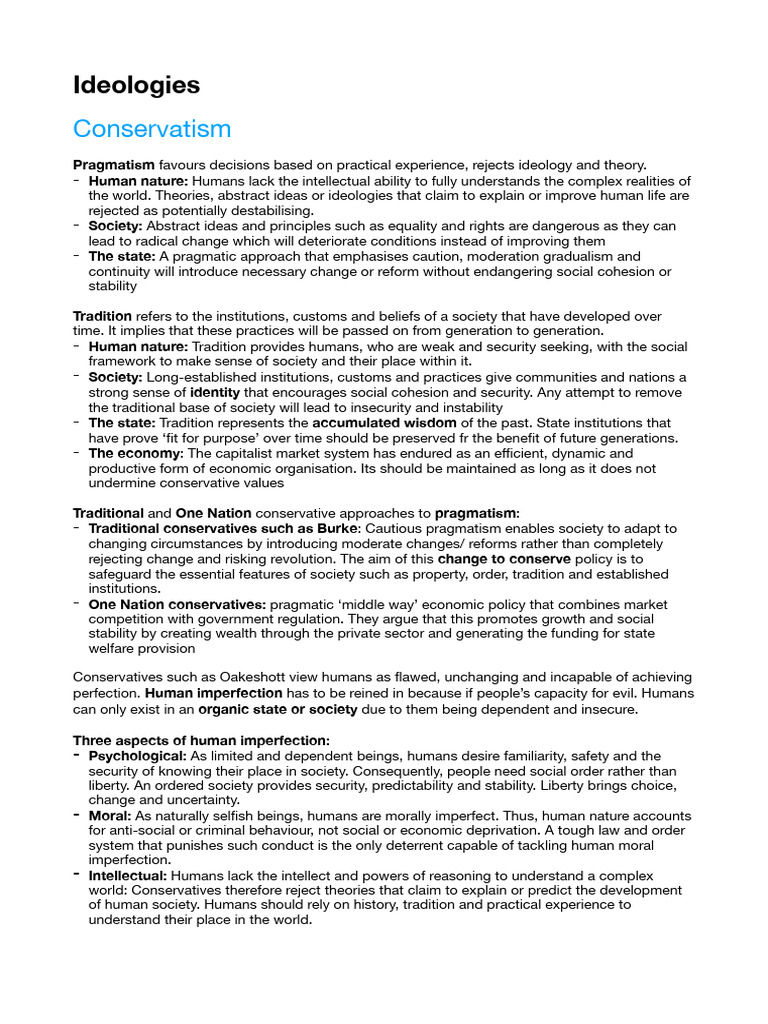 Politics revision 1 | PDF | Socialism | Social Democracy