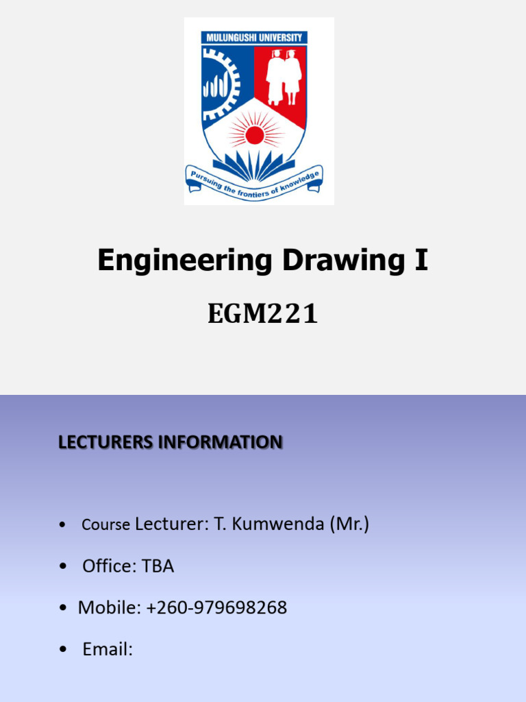 Engineering Drawing Course Overview | PDF | Circle | Drawing
