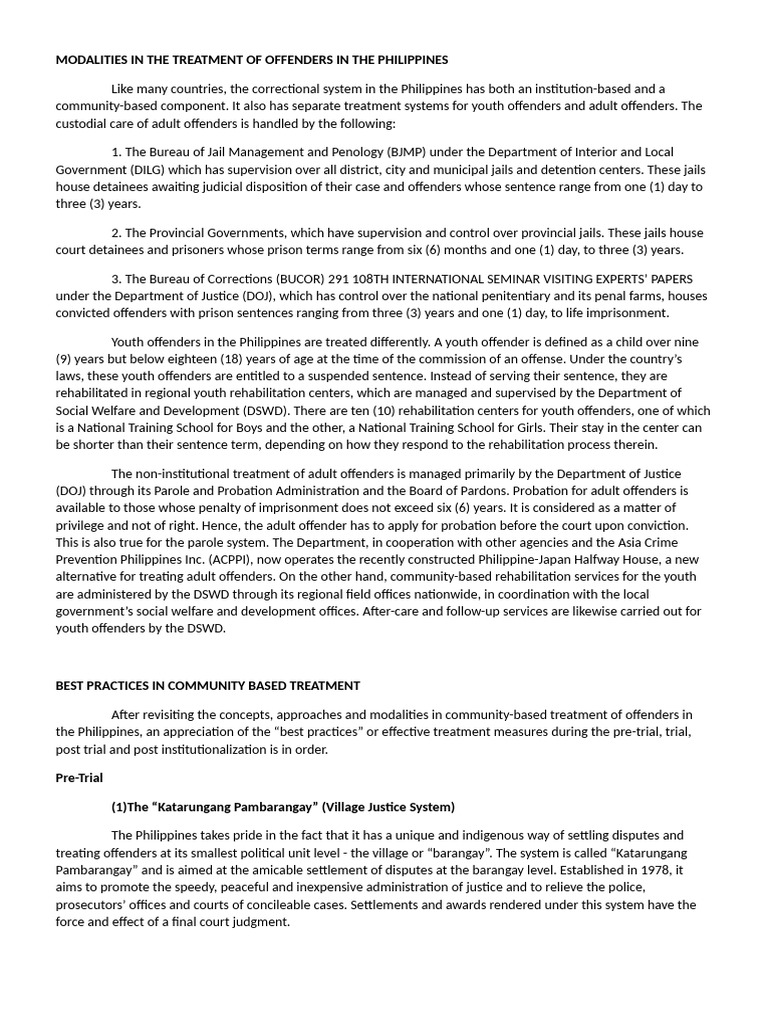 1 ca 103 therapeutic modalities pdf probation pardon