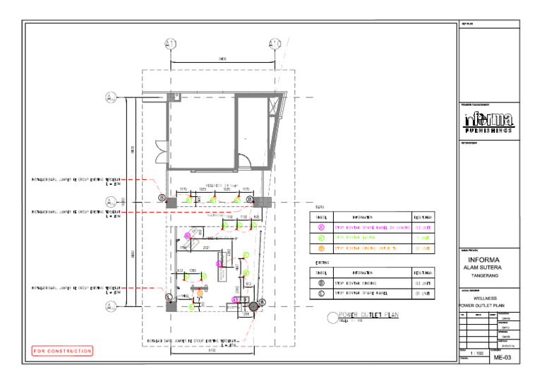 Me-03 Power Outlet Plan | PDF