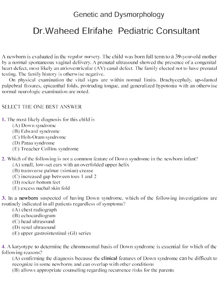 Genetic - DR Waheed | PDF