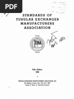 TEMA Class C Heat Exchanger Standards | PDF | Heat Exchanger ...