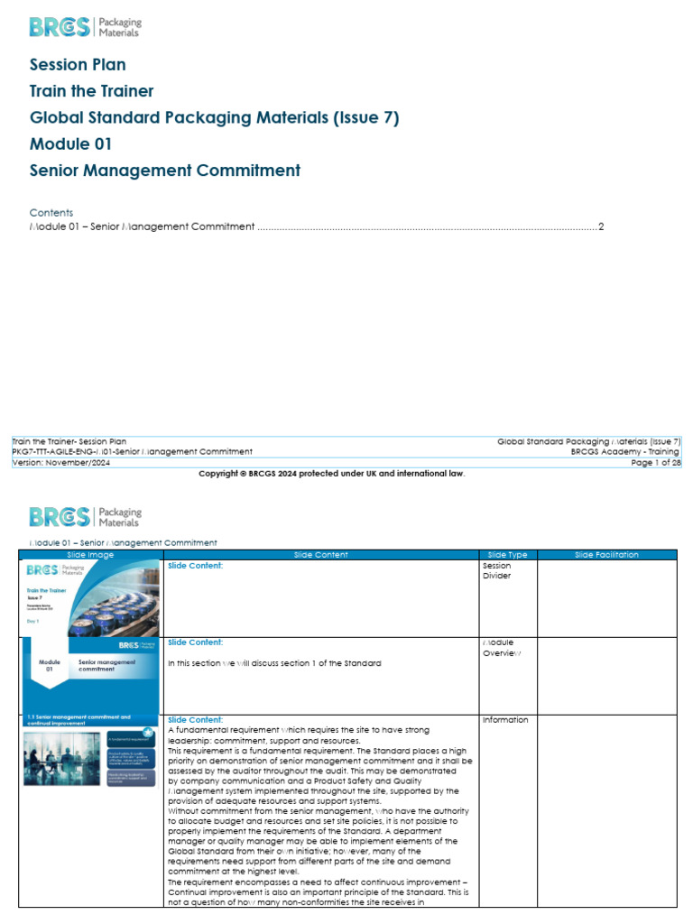 Pkg7 ttt agile eng m01 senior management commitment pdf audit