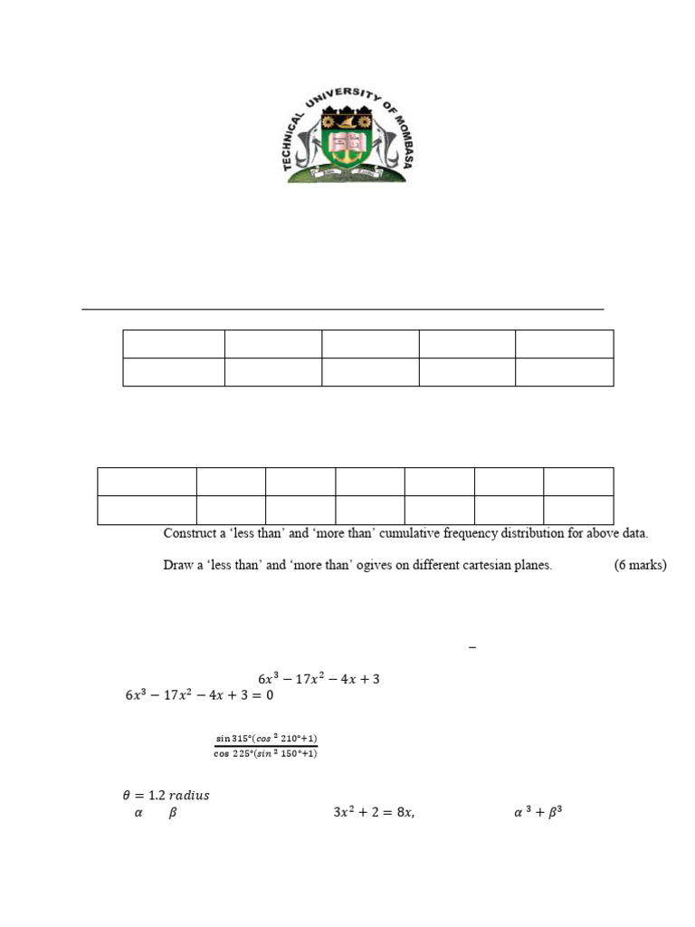 Mathematics Assignment for Science Students | PDF | Mathematics