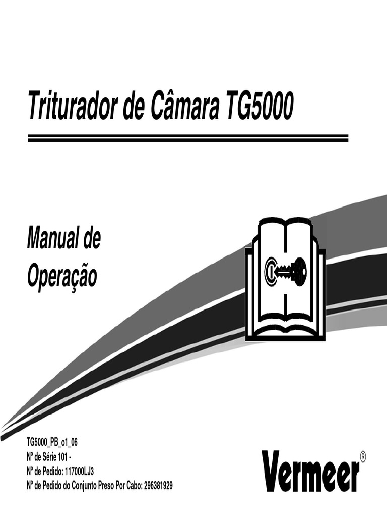Manual de Operação do TG5000 Vermeer | PDF | Motores | Marca comercial