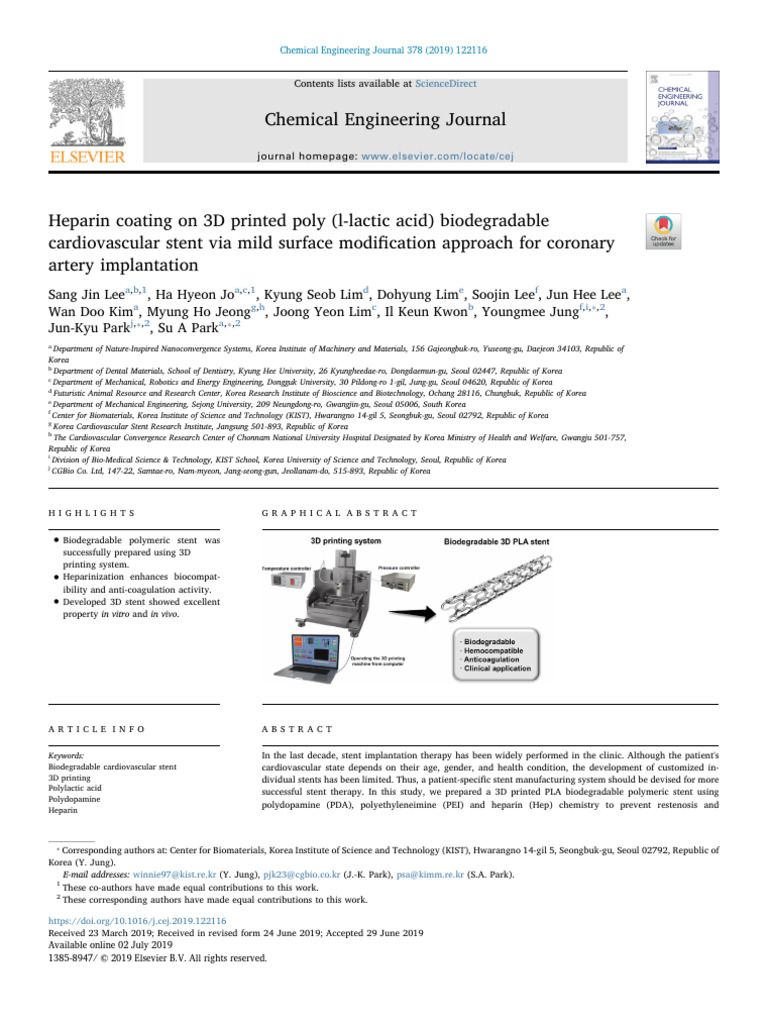 PLA-PDA Stente | PDF | Percutaneous Coronary Intervention | Atherosclerosis