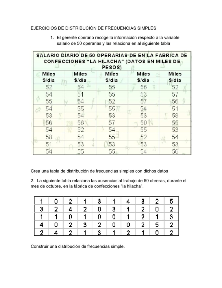 Tablas De Distribucion De Frecuencias Ejercicios Resueltos Mobile Legends